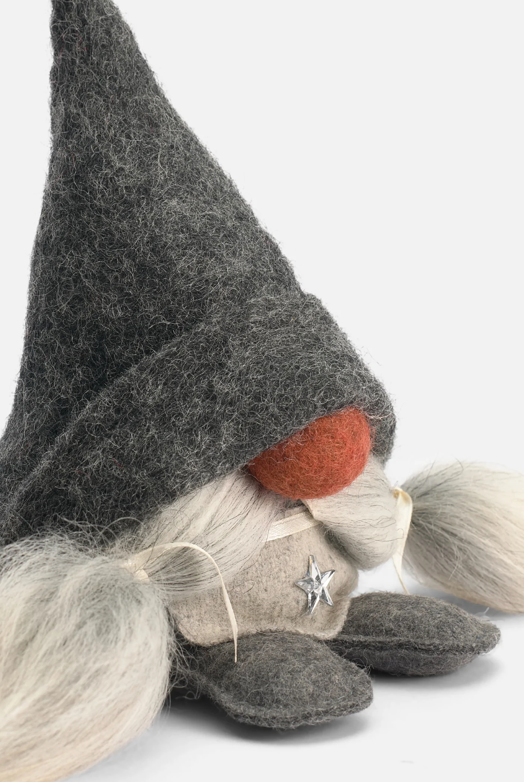 Tomte Gnome - Selma (Grey Cap)